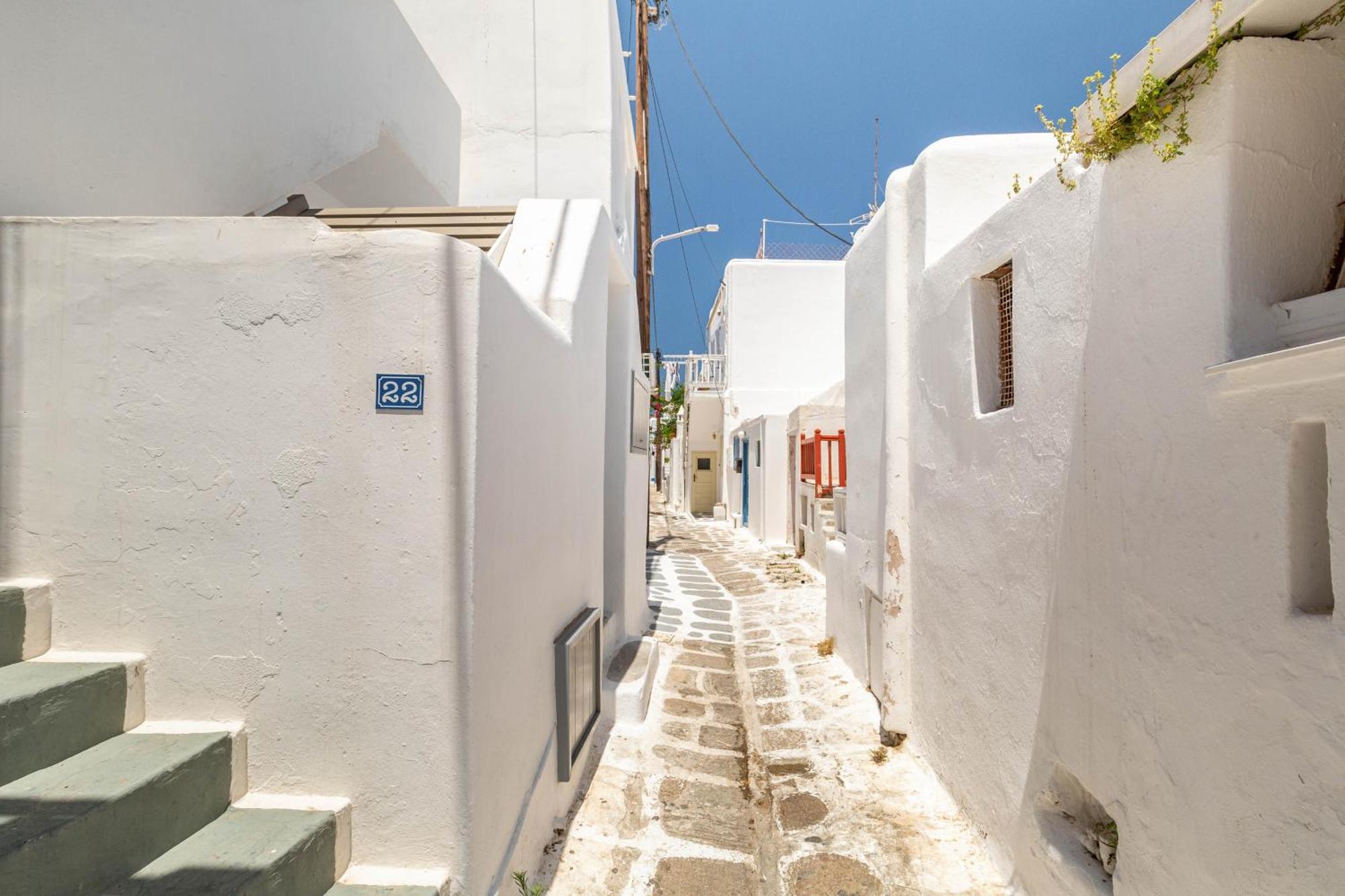 Elenitas Flat Next To The Windmills Apartment Mykonos Town Luaran gambar